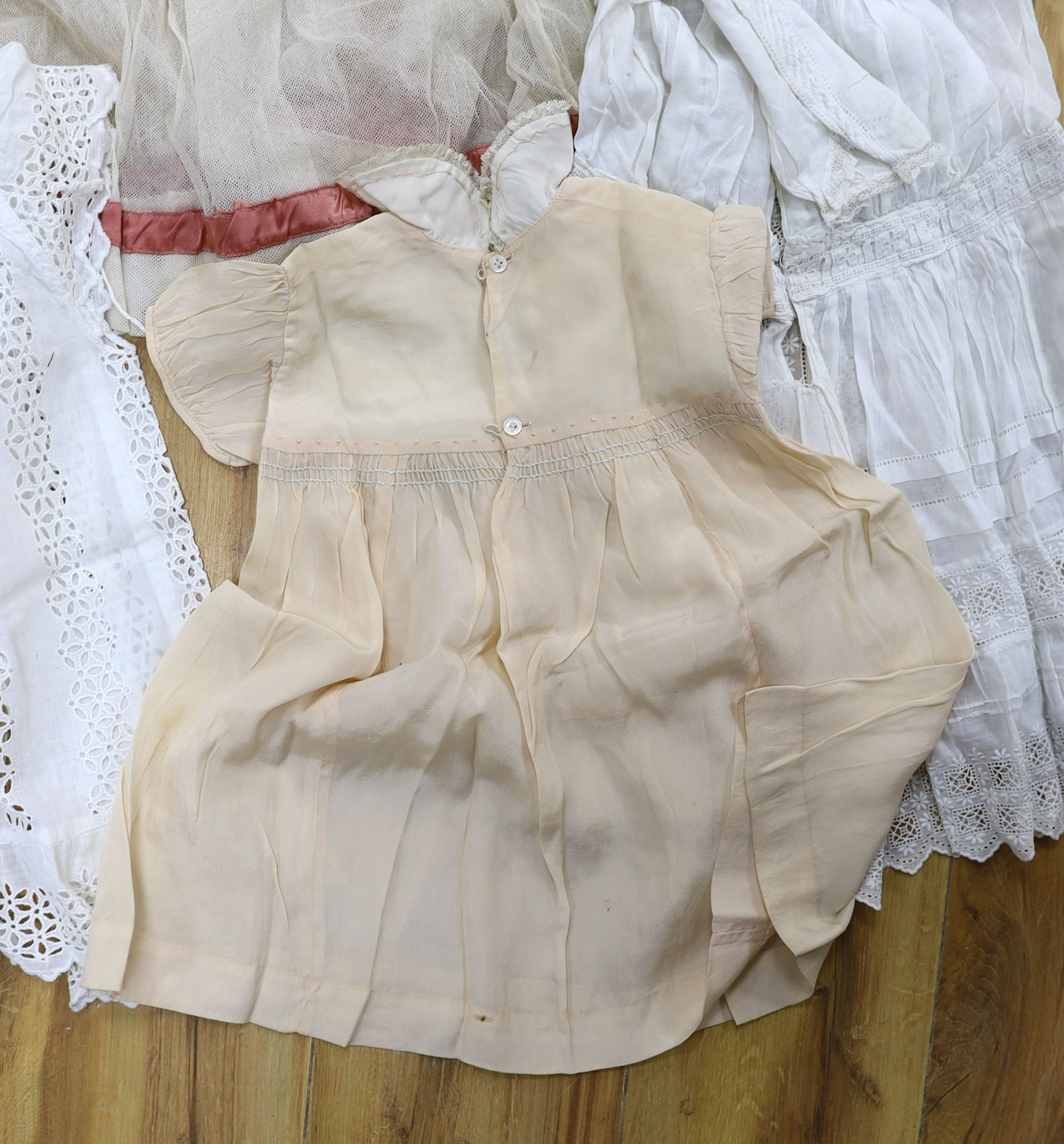 A collection of 19th century and later baby wear